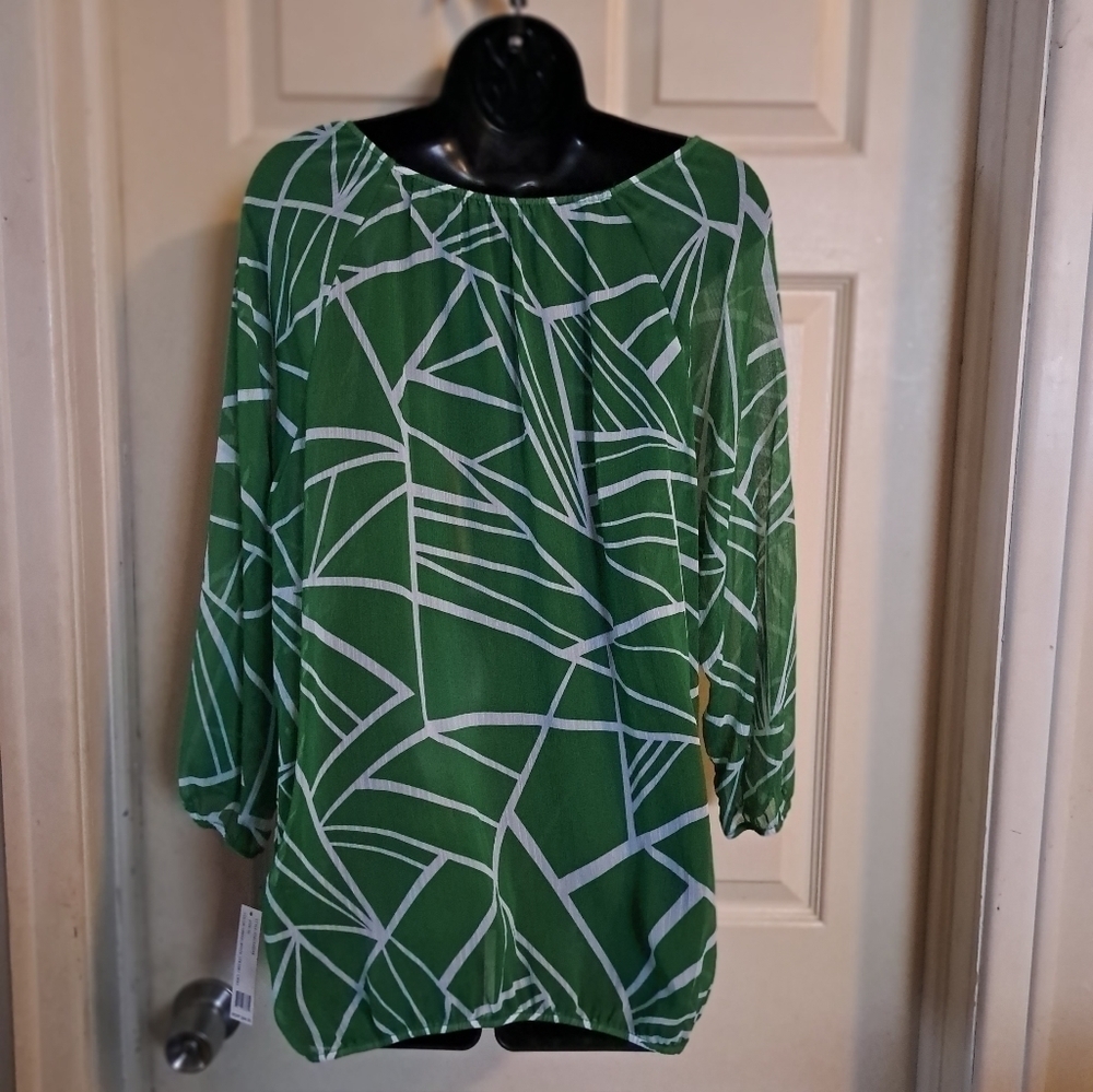 Zac&Rachel XL sheer blouse - Picture 6 of 7